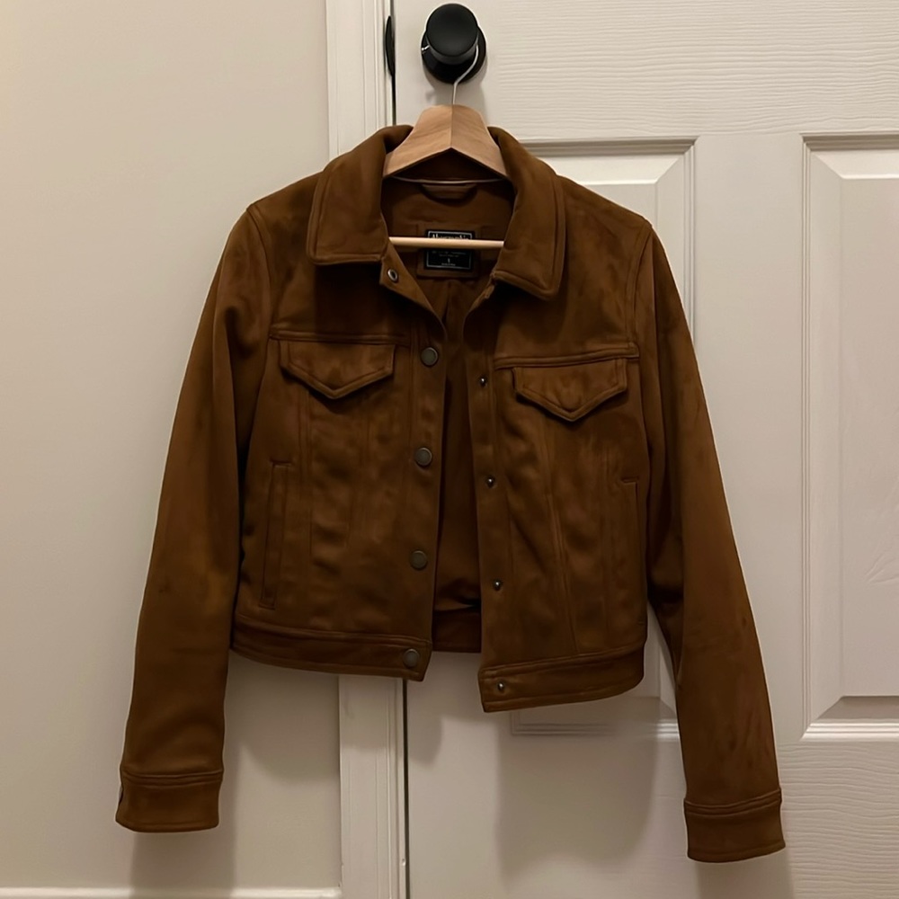 Faux Suede Jacket